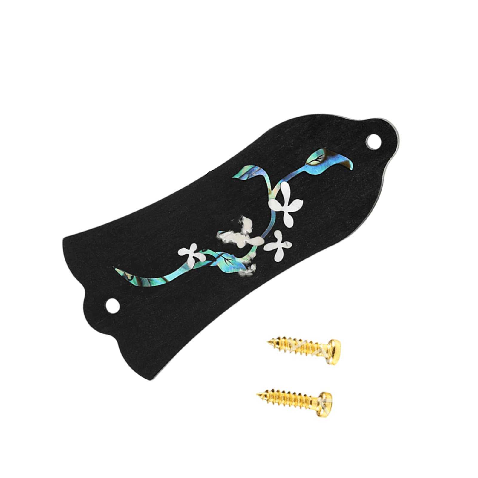 Electric Guitar Trusses Rod Cover Bells Shape 2 Holes Decorative Protections Case Guitar Replacement Part Enduring