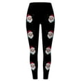 thumbnail image 4 of shqvo Christmas Leggings for Women Plus Size High Waisted Leggings Christmas Leggings for Women Slim Curvy Tights Stretchy Trousers, 4 of 5