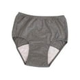 thumbnail image 3 of Soft Men Incontinence Underwear Urine for Sleeping Long Men Diaper Pants Time Driving Adult Light Grey L, 3 of 8