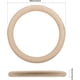 thumbnail image 2 of 12 anillos de madera sin terminar de 10 cm (4 pulgadas) para cortinas, ideales para manualidades, macramé y otras actividades al aire libre., 2 of 9