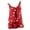Red, variant on LINGLANG Tank Tops For Women O Neck Sleeveless Vest Flower Blouses Tops Printing Tee Camisole Blouse Casual Sleeveless Blouses