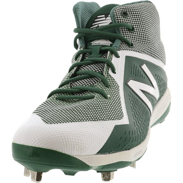green molded baseball cleats