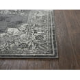 thumbnail image 2 of Gatney Rugs Woodwind Area Rug PN6972 Gray Petals Corners 5' 3" x 7' 6" Rectangle, 2 of 2