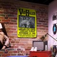 thumbnail image 3 of Placa Metal Vintage Banda Van Halen Pintura Hierro Rectangular Pared 30x40cm, 3 of 9