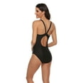 thumbnail image 5 of Women's One Piece Water Aerobics Swimsuits Athletic Swimming Suits, 5 of 6