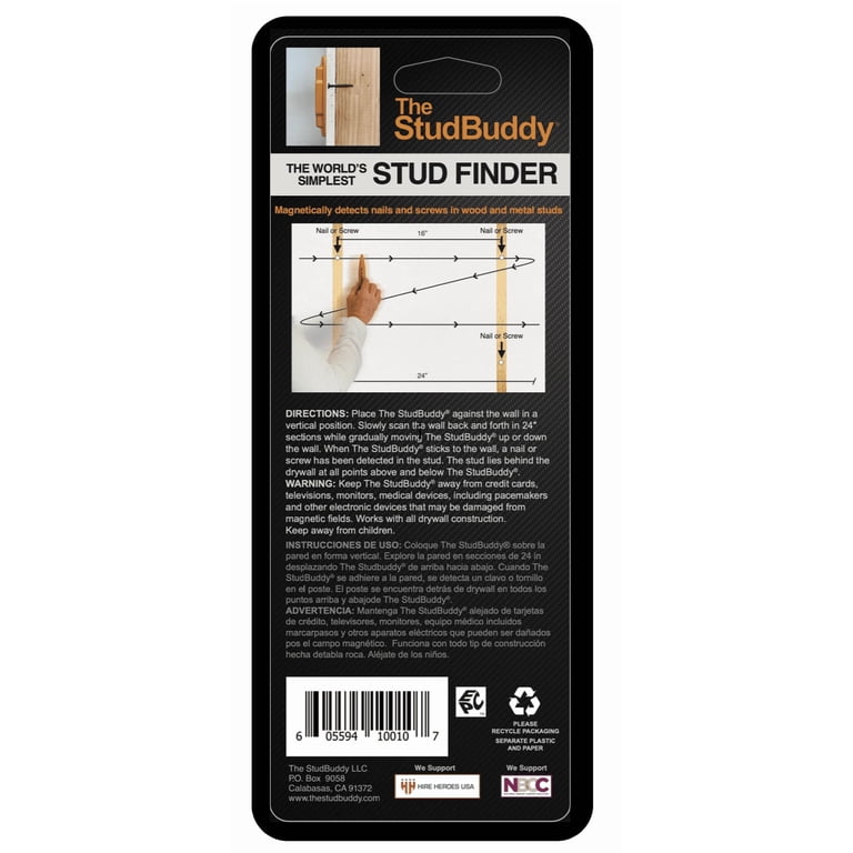 The StudBuddy Magnetic Stud Finder, No Batteries photo 2