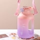 thumbnail image 5 of Botella De Agua Botella deportiva de 1500 ml Botella de agua fría con gradiente helado para exteriores (rosa) Likrtyny Para Estrenar, 5 of 9