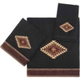 thumbnail image 4 of Avanti Linens Mojave Fingertip Towel, Black, 4 of 5