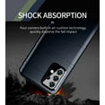 thumbnail image 3 of Case for Galaxy A52 5G, Nakedcellphone [Navy Blue] Special Ops Tactical Armor Rugged Shield Flexible Cover [Anti-Fingerprint, Matte Texture] for Samsung Galaxy A52 5G Phone, 3 of 8