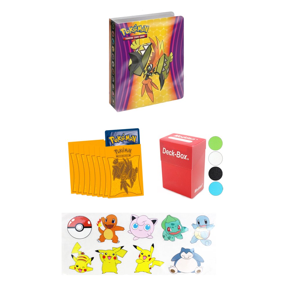 Pokemon Sun and Moon Guardians Rising Mini Binder with Deck Box, 65