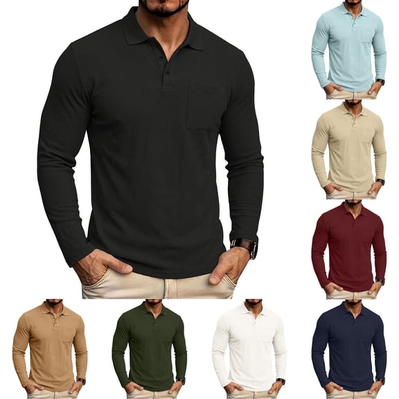 Fengqque Mens Casual Polo Shirt Summer Short Sleeve Vacation Button Beach Stretchy Golf Shirts White XL