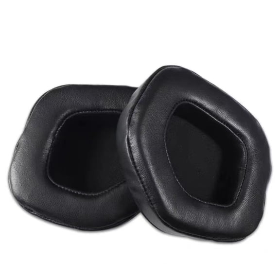 1 Pair Black Lambskin Ear Cushion Ear Pads For ALIENWARE AW988 Wireless Headphone