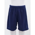 thumbnail image 2 of YUUMIN Kids Boys Girls Soccer Jersey with Shorts Set Football Basketball Sports Clothes Set Team Navy Blue XS, 2 of 8