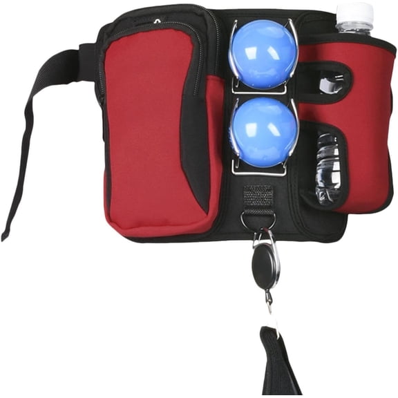 Golf Ball Bag Waist Holder Portable Sports Pouch Outdoor Travel Storage