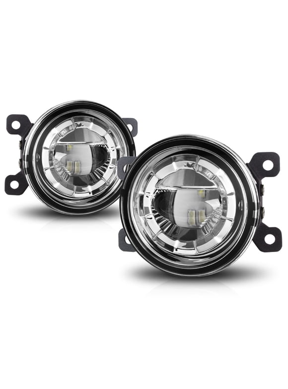 3-Inch Projector Fog Light Kit w/Black Shroud 40-SMD Xenon White LED H 3-Inch Projector Fog Light Kit w/Black Shroud 40-SMD Xenon White LED H
