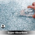 thumbnail image 3 of CPDD Bath Rug ,24\u201dx40\u201d,100% Polyester Extra Shaggy Soft and Non-Slip Machine Washable Dry Bathroom Mats,Thick Plush Rugs for Bathroom Bathtub Kids Tub Shower,Blue Blue 24”x40”, 3 of 7