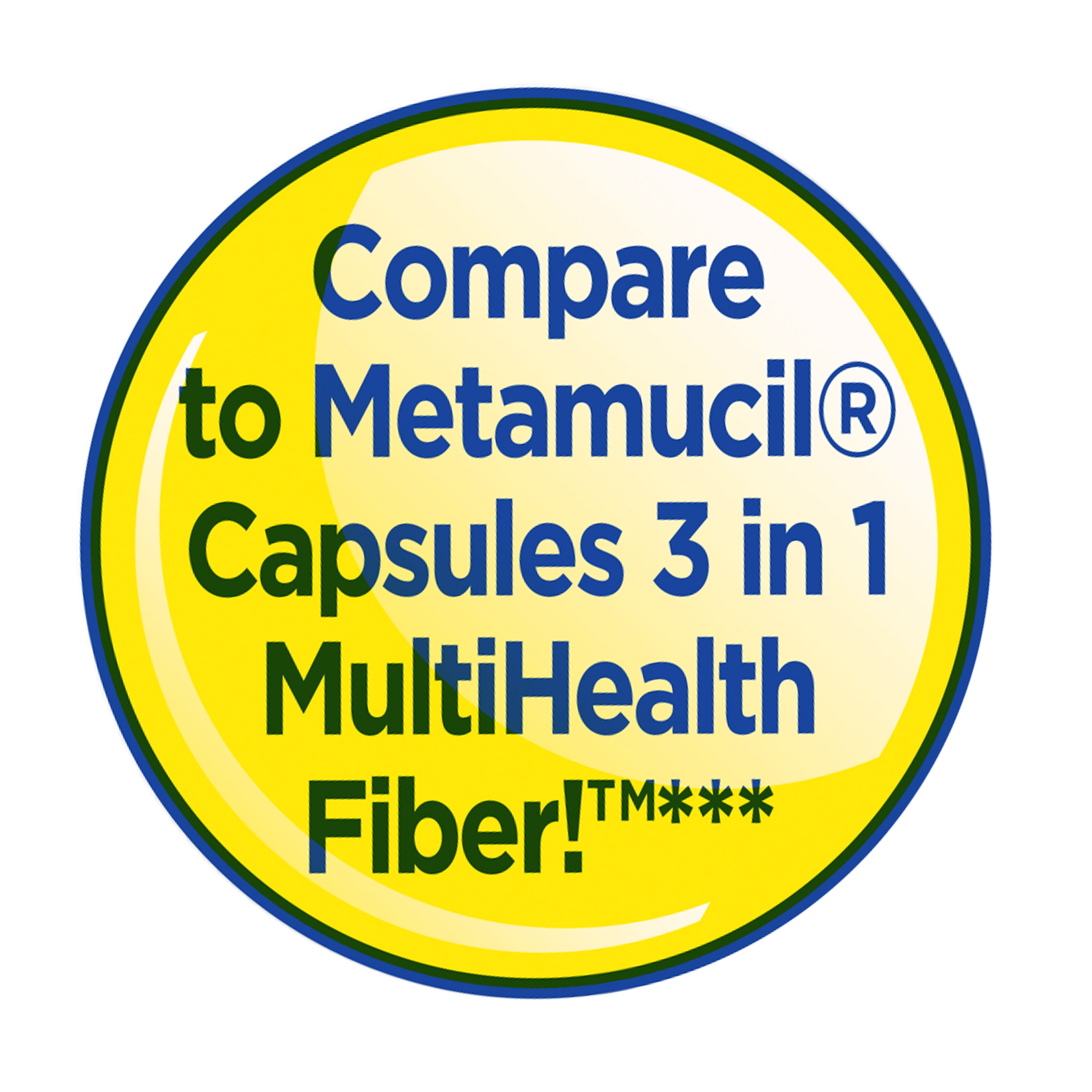 Equate Daily Fiber Capsules, 100% Psyllium Husk, 160 Count