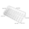 thumbnail image 3 of Langgg White Convenient And Practical Makeup Organizer Storage For Travel Multiple Compartments Waterproof Cosmetic Organizer 36 grids 1Set, 3 of 6