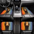 thumbnail image 6 of Cauagu Colorful Painted Duck Pattern Car Floor Mat Set of 4,Car Carpet Mats Car Mats with Anti-Slip Backing & Driver Heel Pad Universal Fit for Cars/Trucks/SUV/Vans, 6 of 6