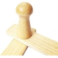 thumbnail image 2 of GoXteam Accordion Style Wood Expandable Rack Hat, Cap, Belt, Umbrella Coffee Mug Wall Wooden Pegs (10 Hooks), 2 of 8