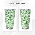 thumbnail image 3 of Picia St Patrick's Day4 Pattern 20 oz Tumbler Stainless Steel Vacuum Insulated Coffee Ice Cup Double Wall Travel Flask Dual Lid Water Bottle, Eco-friendly Car Cup-Without Straw, 3 of 8