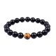 thumbnail image 2 of Ojo de tigre natural pulsera de piedras preciosas de joyería fácil de ajustar cómodo para adaptarse a la mayoría de los tamaños de muñeca., 2 of 5