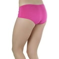 thumbnail image 6 of ToBeInStyle Junior Womens Pack of 6 Classic Cotton Blend Colorful Assorted Bikini Briefs, 6 of 8