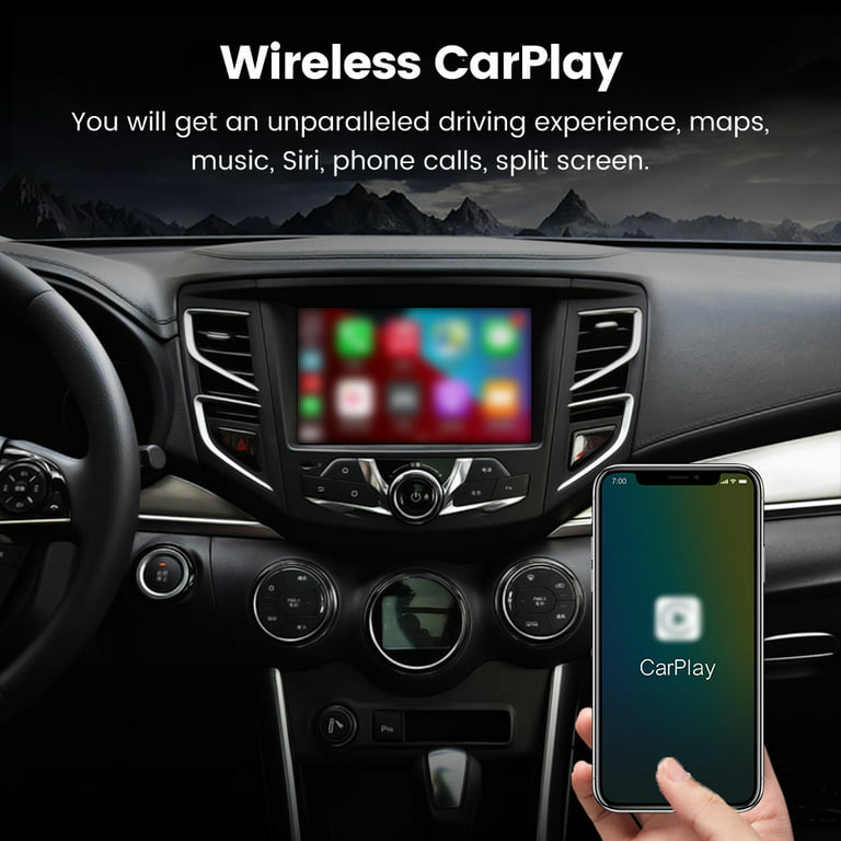 Virwir Android Auto Wireless CarPlay Adapter Wired to Wireless