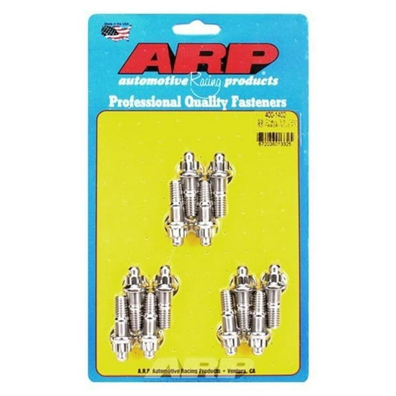 ARP 400-1402 0.37 x 1.67 in. OAL Stainless Steel Header Stud Kit - 12 Piece