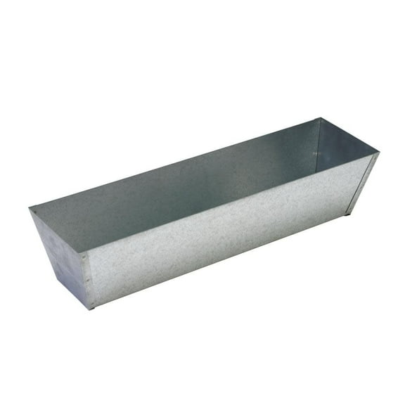 Warner Galvanized Steel Drywall Mud Pan 14In