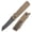 Jade, variant on Tenable Higonokami Folding Pocket Knife,3.02'' Rose Gold Coated D2 Blade,Black Micarta Handle,B2135A2