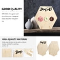thumbnail image 2 of MasteelfCA 2 Sets Convenient Wooden Donuts Storage Stands Shop Bakery Donut Storage Stands, 2 of 9