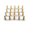 thumbnail image 1 of Muñecas Peg People Baby Doll Accesorios Figuras de madera pintura lijado liso decorativo ángel cuerpo cuerpos detalle disposición 20 piezas Eigraketly HA012680-00, 1 of 7