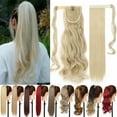 thumbnail image 4 of Benehair Clip in Ponytail Extensions for Women Wrap Around Long Thick Straight Curly Hairpiece, 4 of 5
