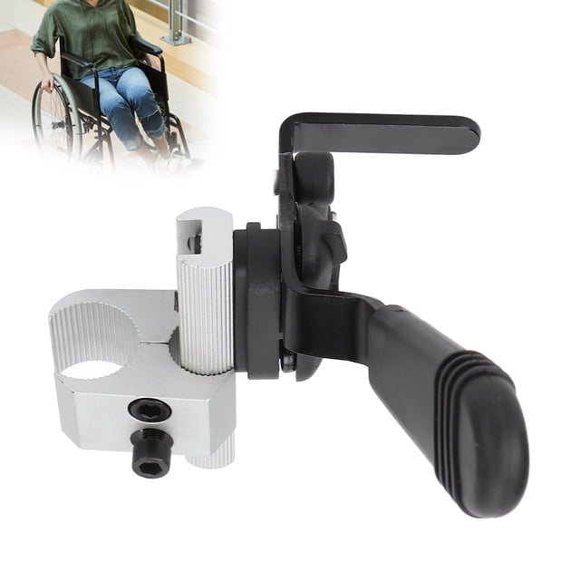 Frein de Fauteuil Roulant en Alliage d'Aluminium, Frein de Fauteuil Roulant Portable Stable de Pièces de Rechange Robustes pour Personnes Âgées pour Magasin de Vente de Fauteuil Roulant
