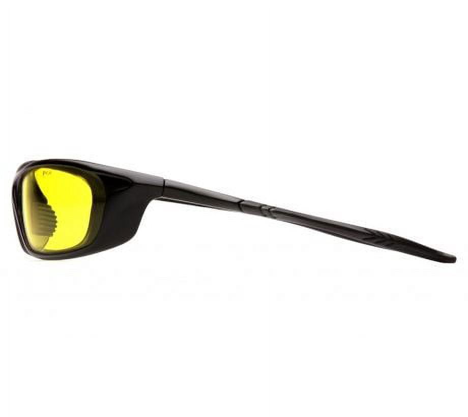 Black Frame/Amber Lens