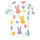 thumbnail image 2 of TaTaai Womens Fashion Casual Loose Fit Easter Random Print T-Shirts Round Neck Short Sleeve Soft Lightweight Comfy Tops for Daily Casual Party Outfits Gift, 2 of 5