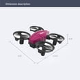 thumbnail image 3 of 4CH RC Drone 3D Flip Altitude Hold 6 ejes Gyro Quadcopters (púrpura 1 batería) Ehuebsd libre de BPA, 3 of 9
