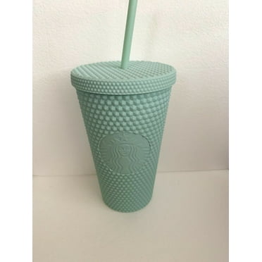 Starbucks Studded Matte Mint Green Tumbler Cold Cup, Grande 16 oz