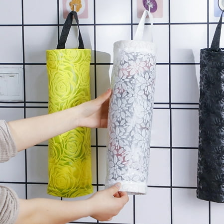 

Kitchen Rubbish Bag Storage Bag Plastic Bag Holder Organizer Gift for Relatives and Friends