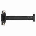 thumbnail image 2 of PCIE X1 Riser Extender Dual 90 Degree Right Angle PCIe 3.0 x1 to x1 Extension Cable 8Gb PCI for Express 1x Riser, 2 of 5