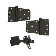 Stanley Hardware 824342 Self Closing Gate Kit, Black
