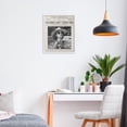 thumbnail image 2 of Chic Chronical Vintage Magazine White Framed Giclee Art, design by A Barefoot Stylist, 2 of 9