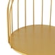 thumbnail image 2 of M Buder Organizador De Maquillaje De Jaula De Pájaros Dorado 1 Capa 22.0 cm / 8.6 inches, 2 of 9