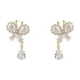 thumbnail image 2 of Conjunto de pendientes para mujer Pendientes únicos y con temperamento Pendientes vintage de cristal Diseño elegante Pendientes para mujer, 2 of 8