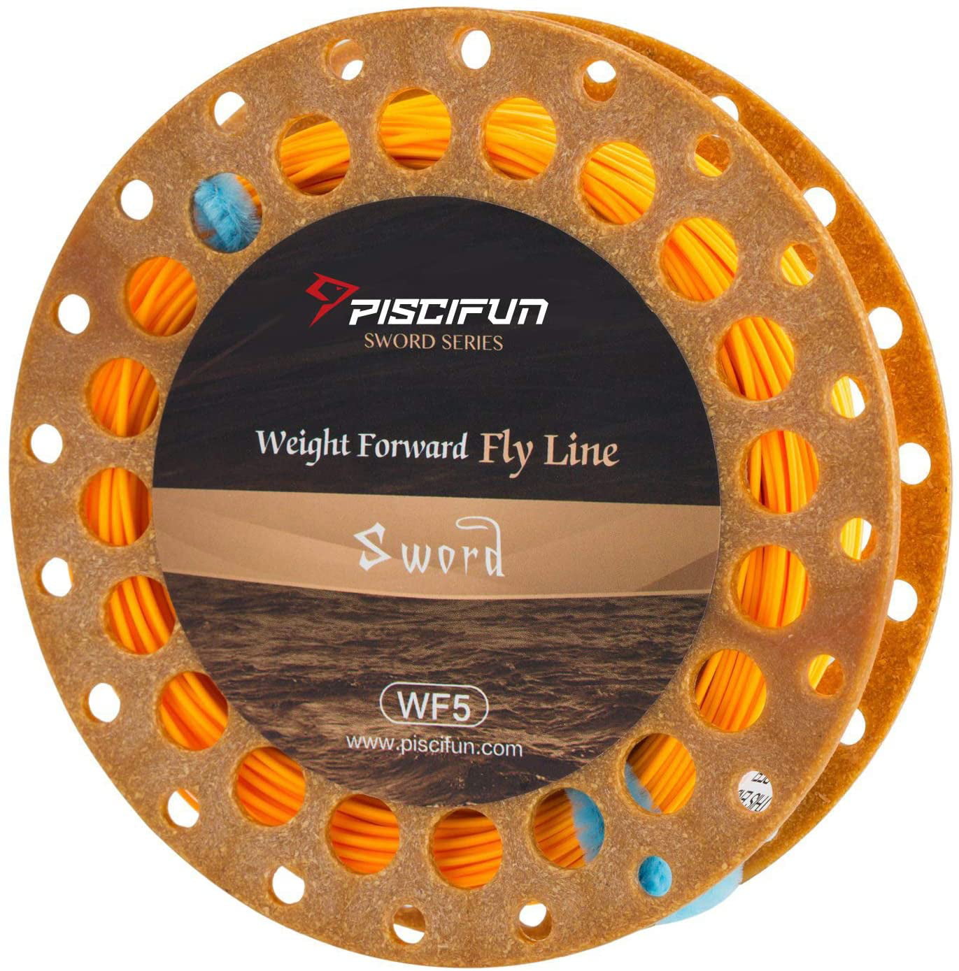 Fly Fishing Fly Line WF1/2/3/4/5/6/7/8/9F Floating Fly Fishing Line With 2 Loops 