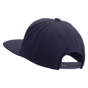 US Navy Retired Embroidered Wool Blend Prostyle Snapback Cap - Navy OSFM