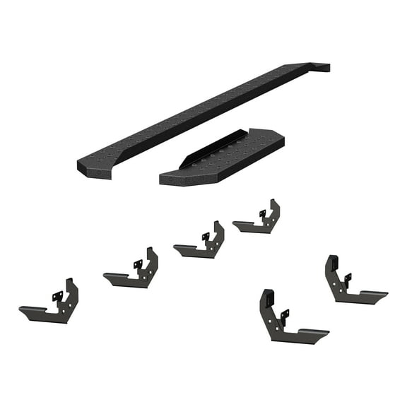 ARIES 2055534 RidgeStep Black Steel 36, 96-Inch Cargo Van Running Boards, Select Dodge, Freightliner, Mercedes-Benz Sprinter 2500, 3500