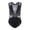 Black&Silver, variant on Kids Girls Sleeveless Cross Back Gymnastics Leotards Sparkly Ballet Dance Bodysuit Unitard Light Purple 8
