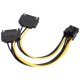 thumbnail image 4 of Adaptador de corriente GPU, 2 cables de alimentación Cable PCIE dual Cables de alimentación Diseño de última generación, 4 of 9